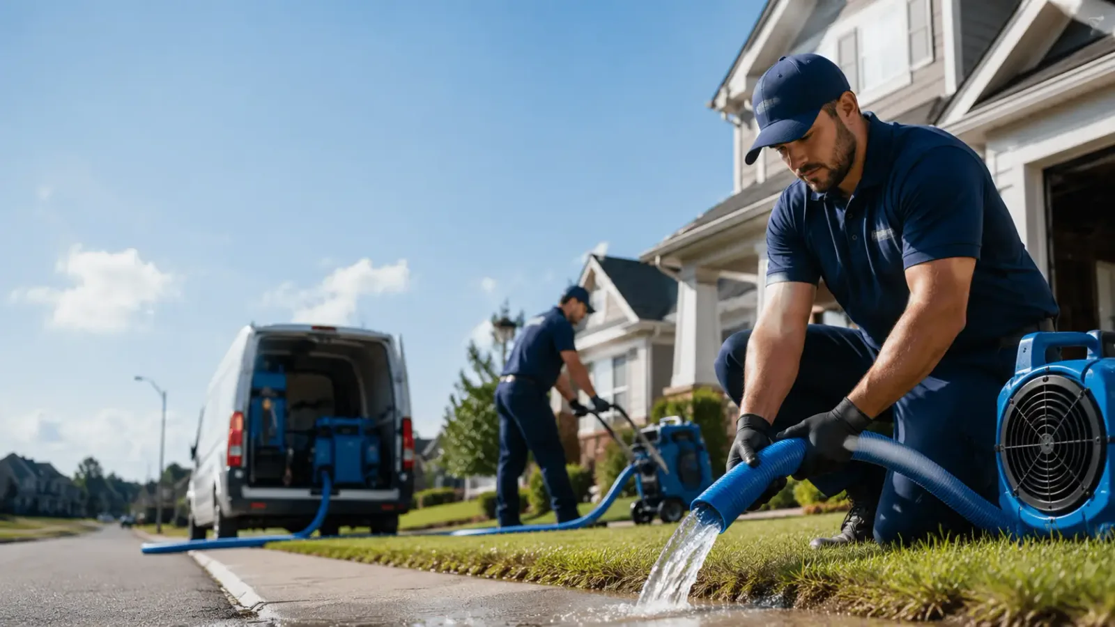 Flood Damage Restoration in Comstock Park, MI